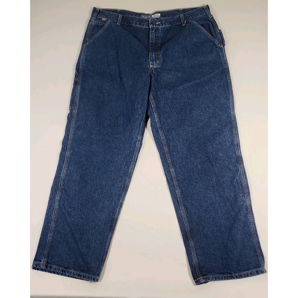 Carhartt Jeans FRB13 DNM Men 40x30 Flame Resistant Signature  Dungaree Loose Fit